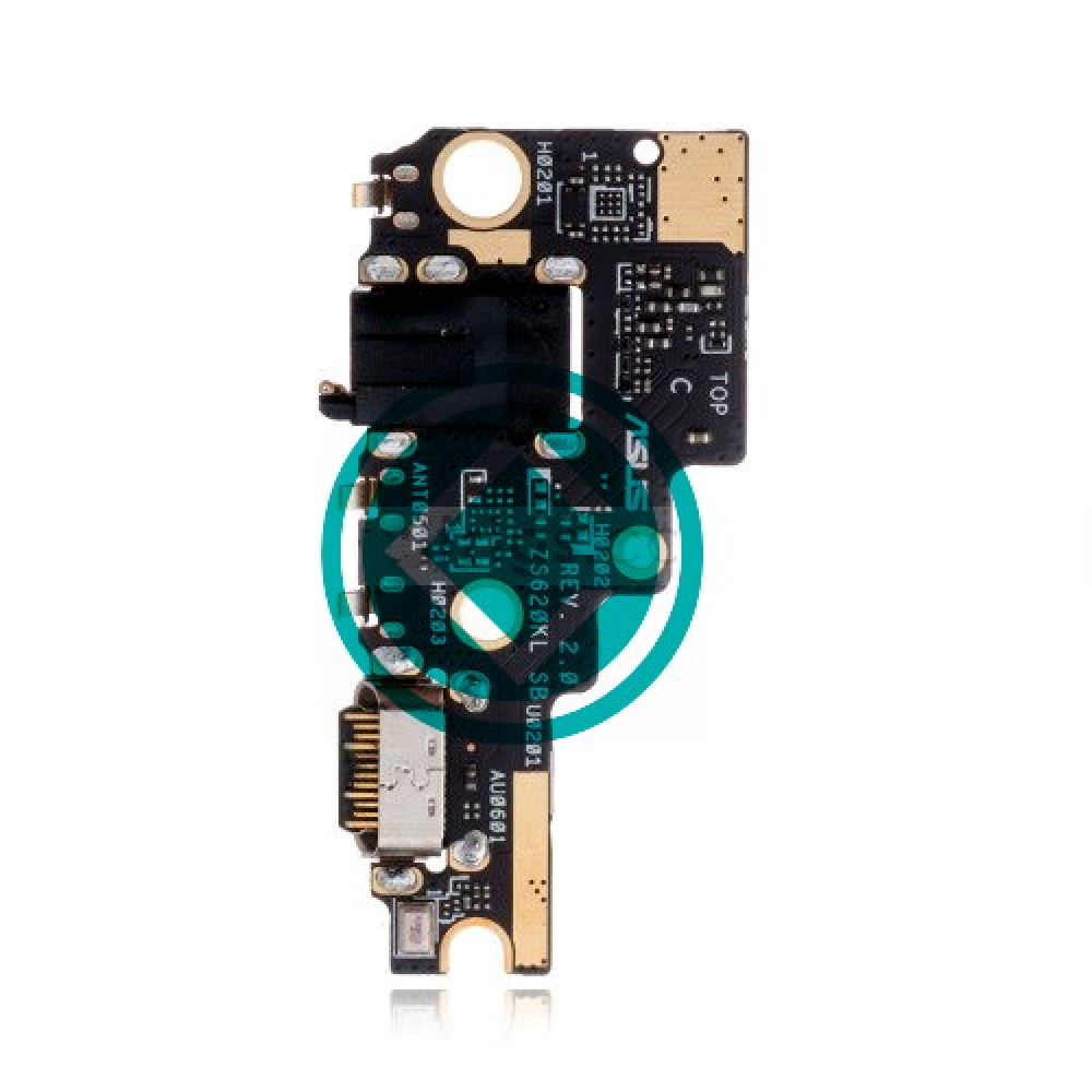Connecteur De Charge Premium Pour Asus Zenfone 5z (ZS620KL) - Port De Chargement Neuf, Couleur Noir, Fabrication France